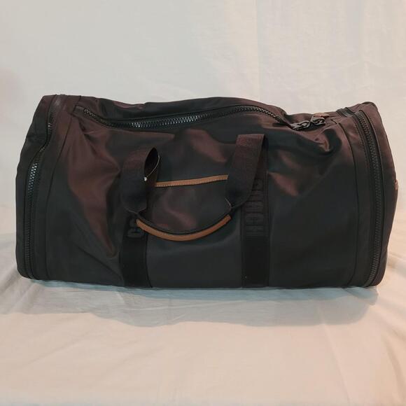 NWT Coach Max Gym Bag, Black, C9835 - Picture 3 of 10